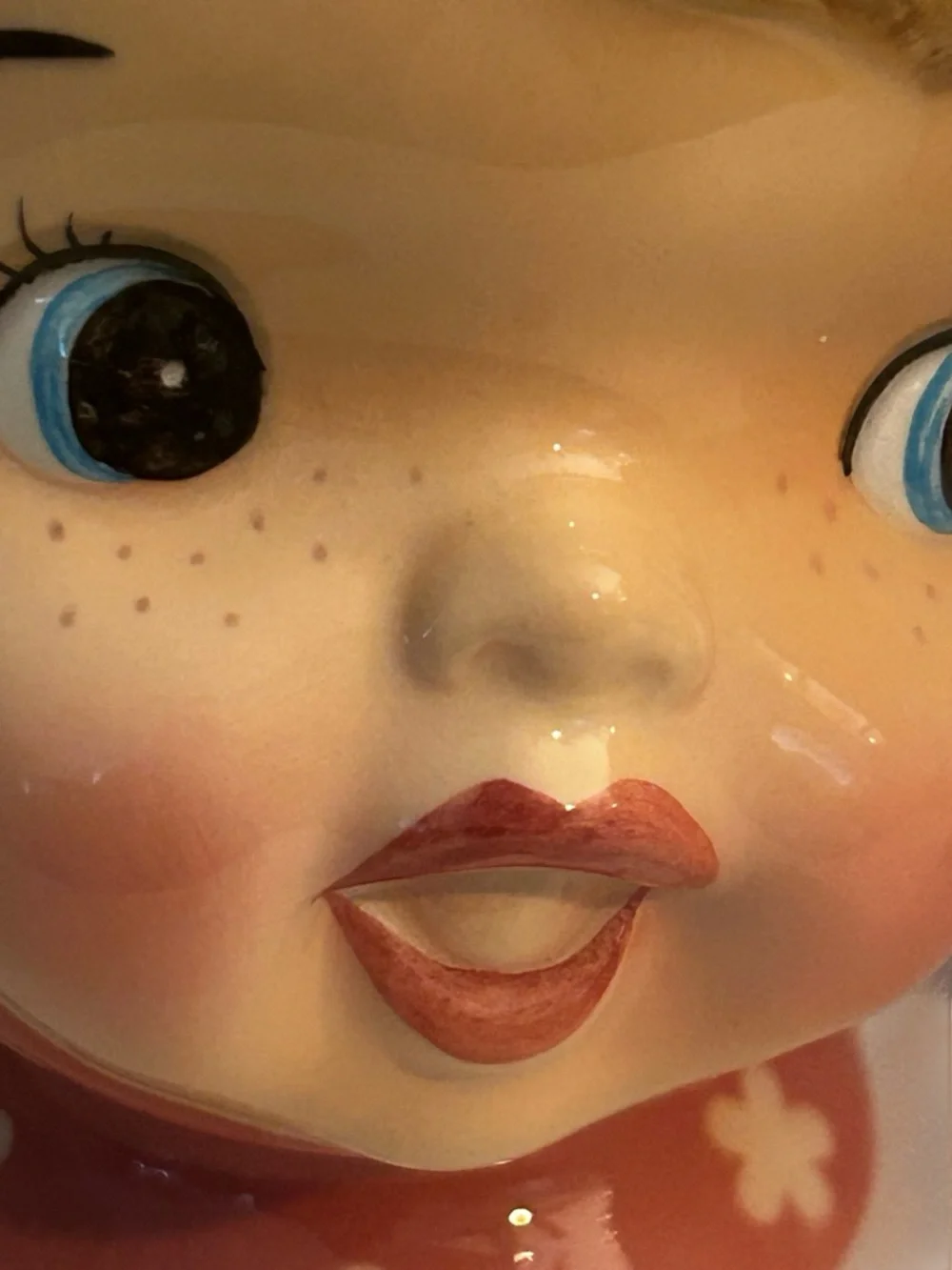 Vintage Napcoware Anthropomorphic Girl Face Mug Set 2 Japan Kitschy Ceramic Cups - Picture 7 of 8